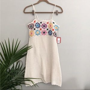 With Tags Mossimo Crochet Dress